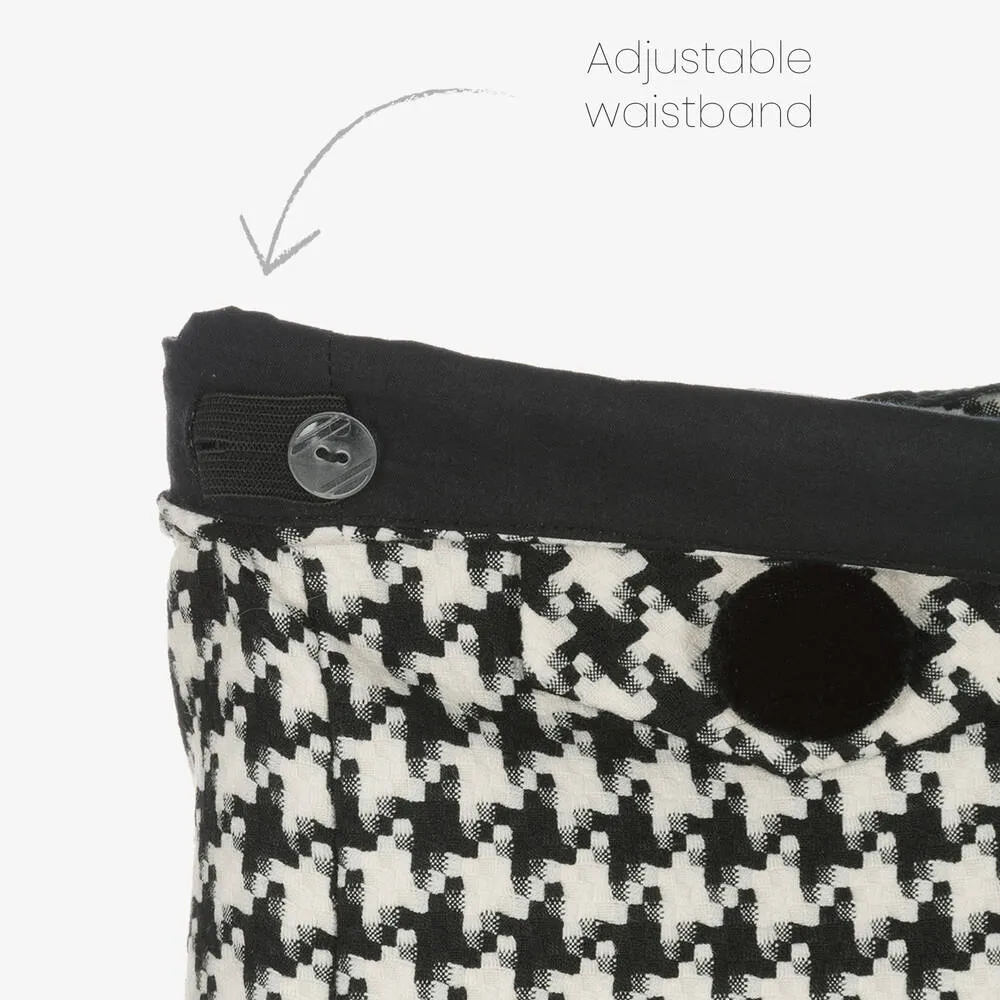 Girls Houndstooth Shorts