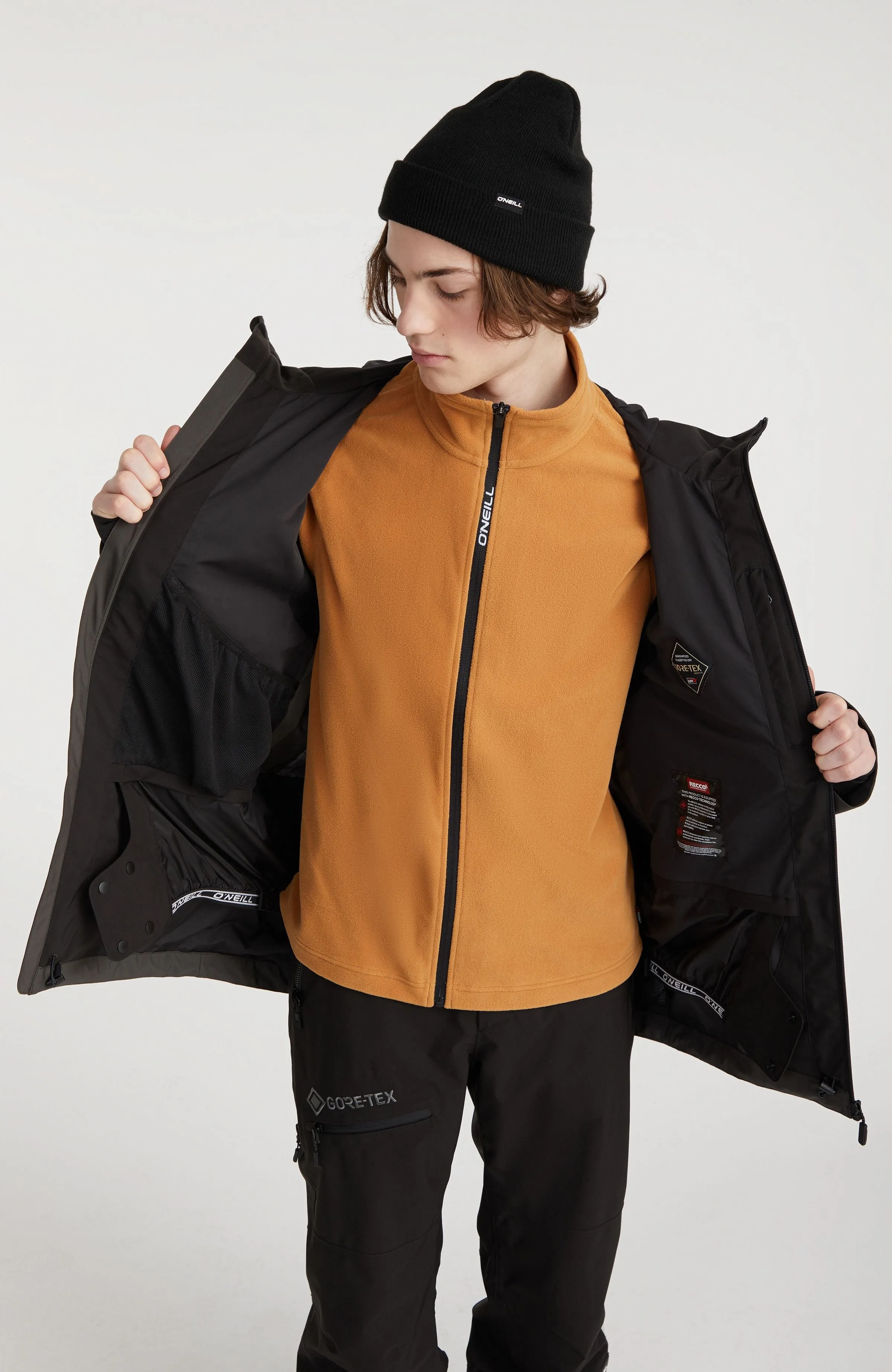 GORE-TEX Psycho Snow Jacket | Black Out Colour Block