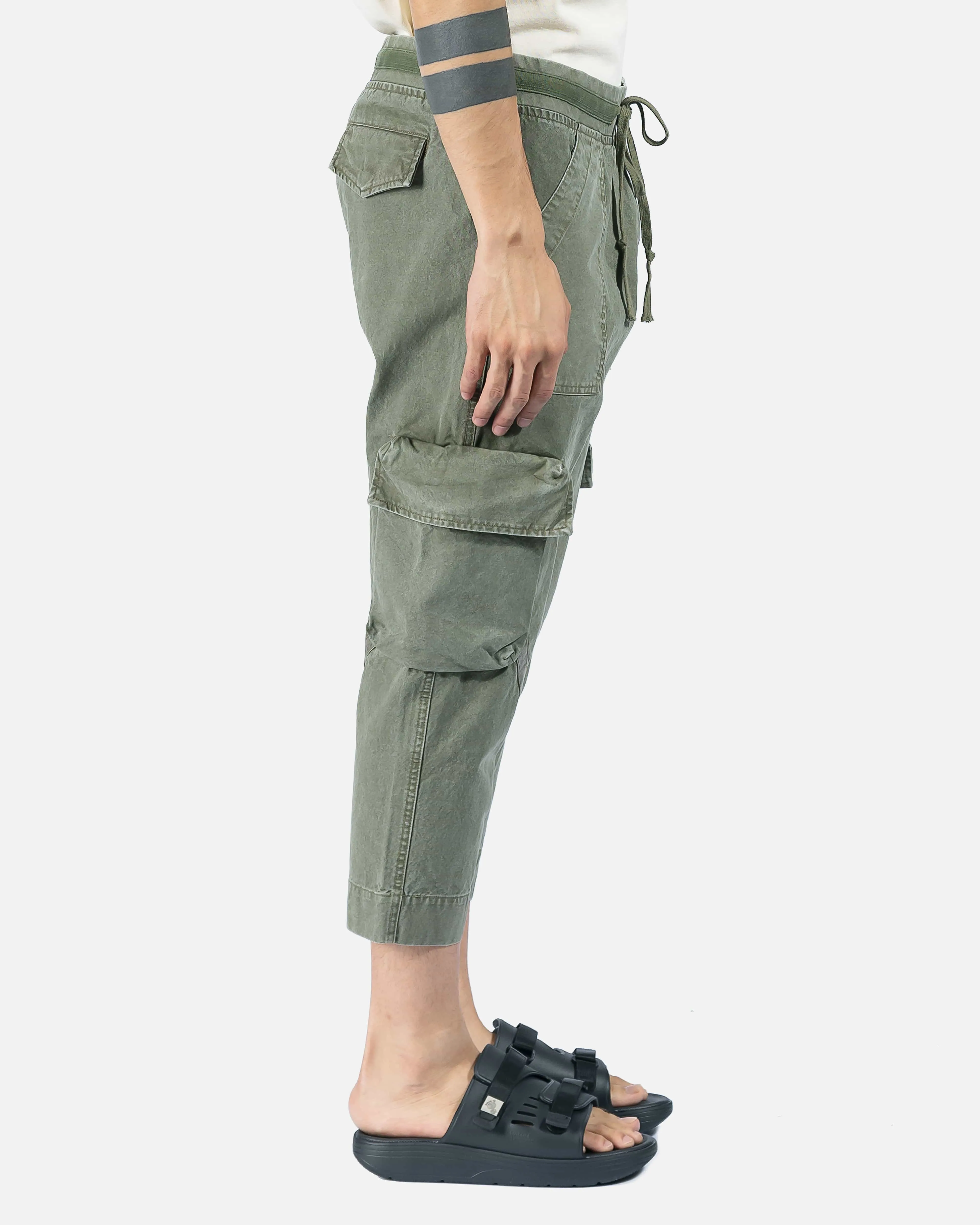 Greg Lauren Tent Canvas Basic Cargo in Olive