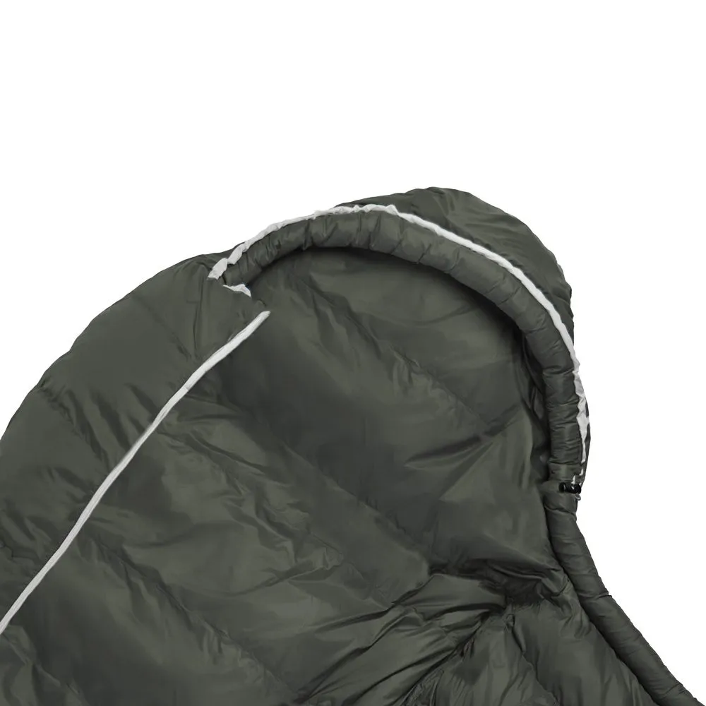 Gr\u00fcezi Bag - Biopod DownWool Summer 185 Sleeping Bag deep forest