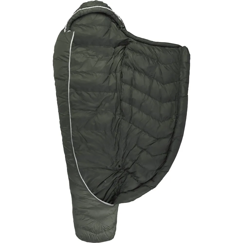 Gr\u00fcezi Bag - Biopod DownWool Summer 200 Sleeping Bag deep forest