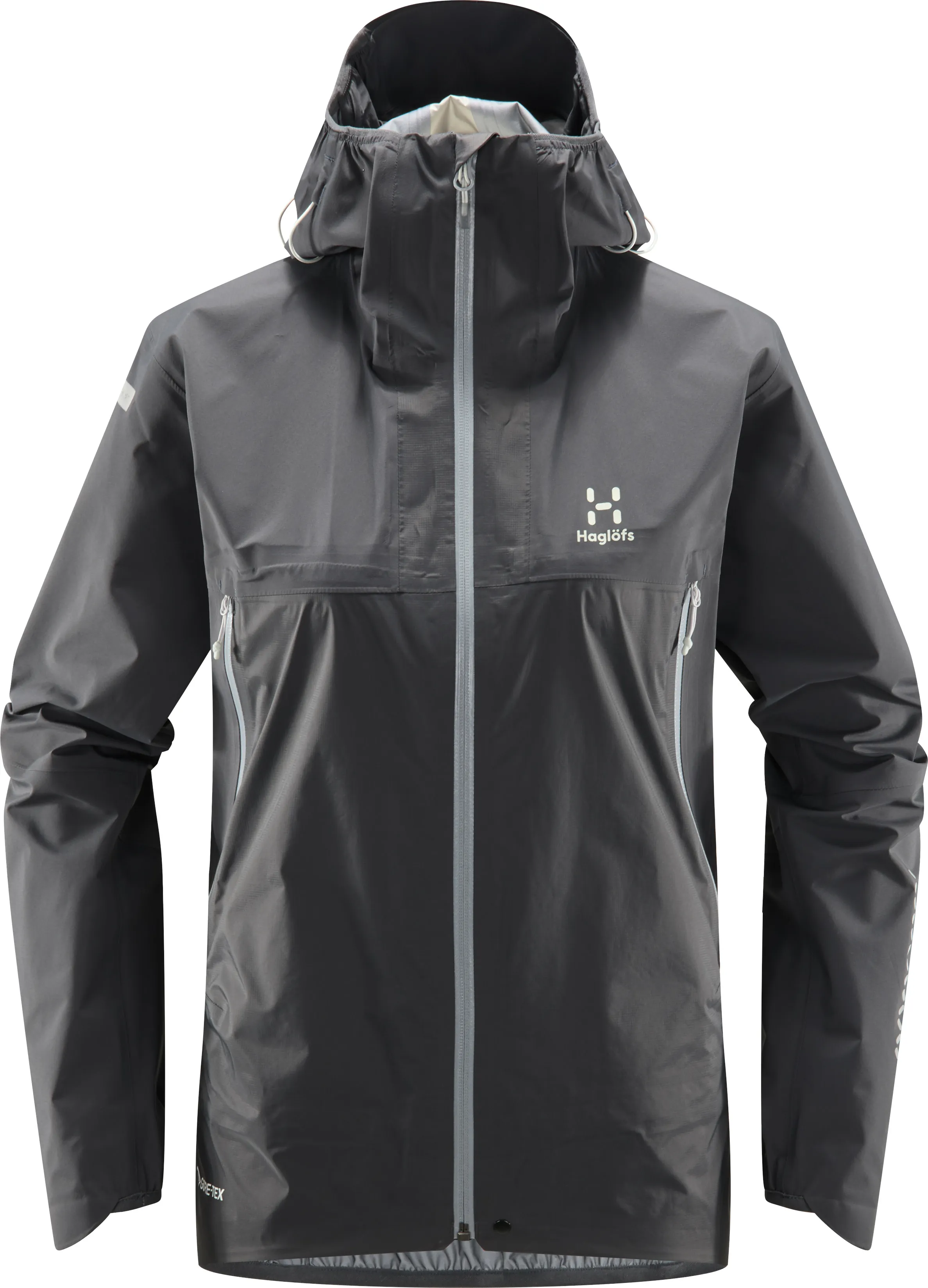 Haglöfs Women's L.I.M Gore-Tex Active Jacket Magnetite | Buy Haglöfs Women's L.I.M Gore-Tex Active Jacket Magnetite he