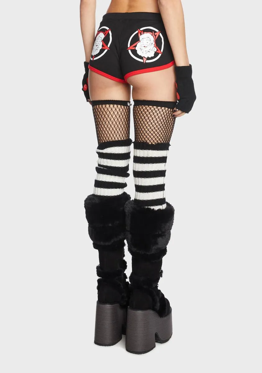 Hail Santa Short Shorts-
