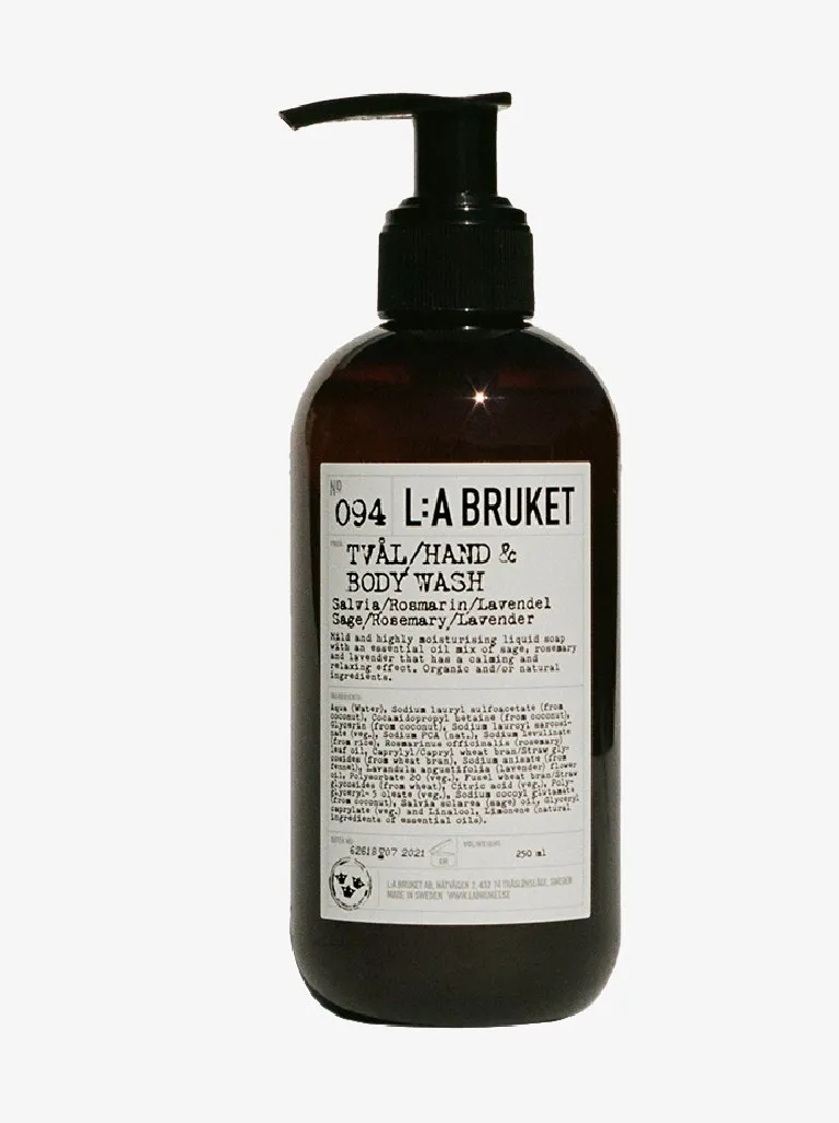 Hand & body wash sage rosemary lavande