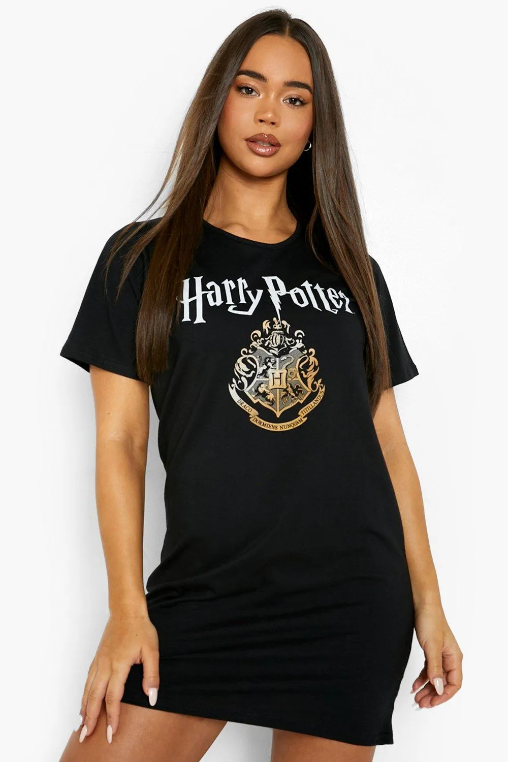 Harry Potter Crest Foil Print Sleep T-shirt