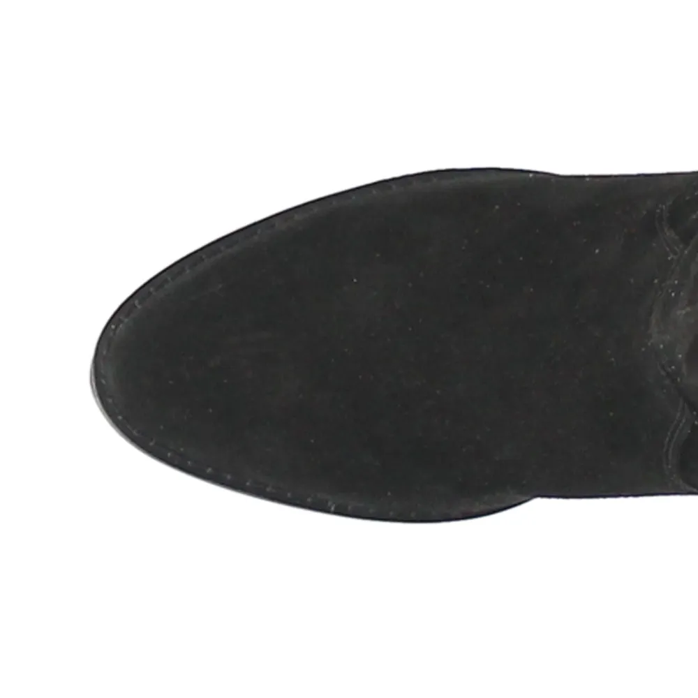 Hassie Fringe Round Toe Pull On Boots