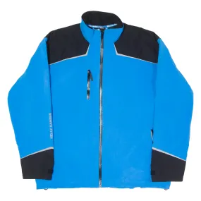 HELLY HANSEN Mens Shell Jacket Blue Hooded Colourblock 3XL