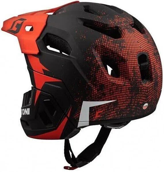 helmet Cratoni C-Maniac 2.0 MX - Black/Red Matt