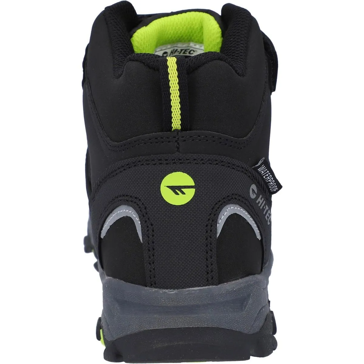 Hi-Tec Blackout Mid Boots Black/Lime