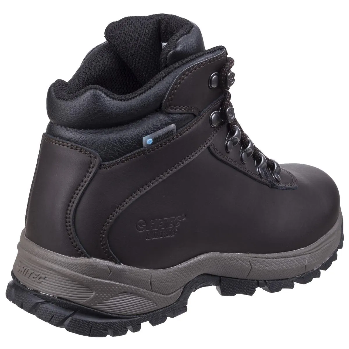 Hi-Tec Eurotrek Lite Waterproof Walking Boots Dark Chocolate