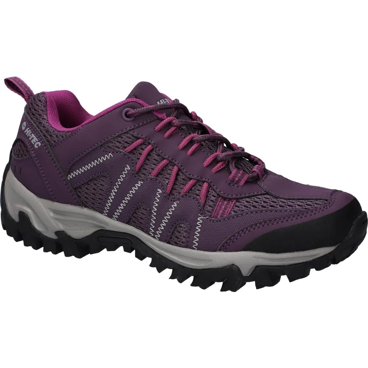 Hi-Tec Jaguar Boots Italian Plum/Festival Fuchsia