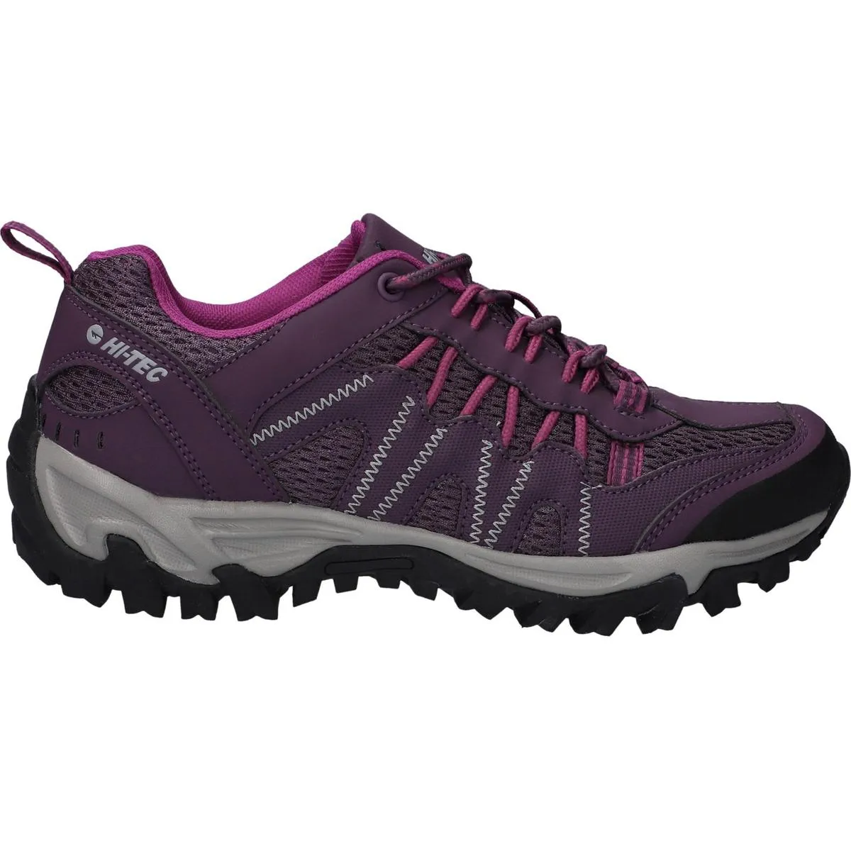 Hi-Tec Jaguar Boots Italian Plum/Festival Fuchsia