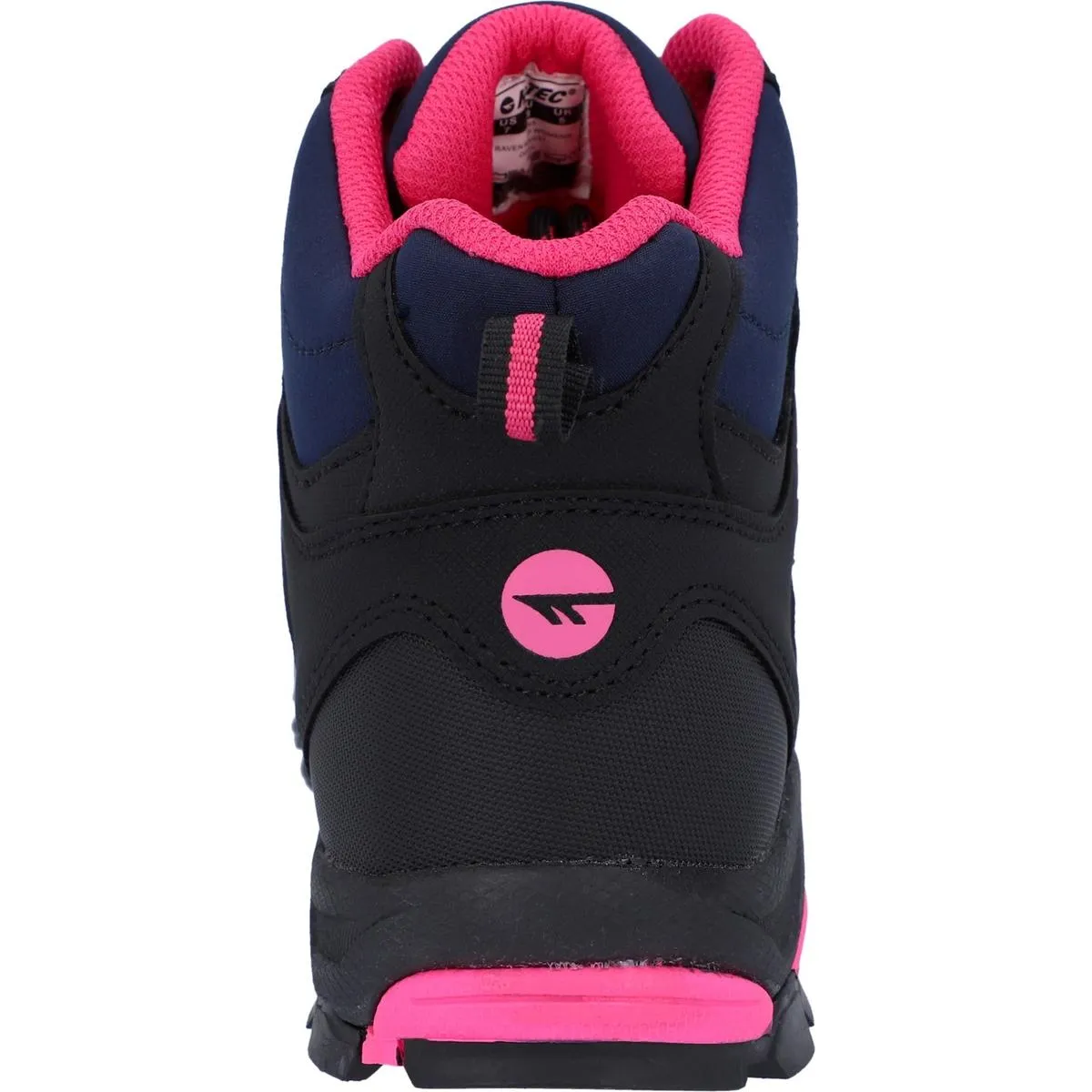 Hi-Tec Raven Mid Boots Navy/Magenta