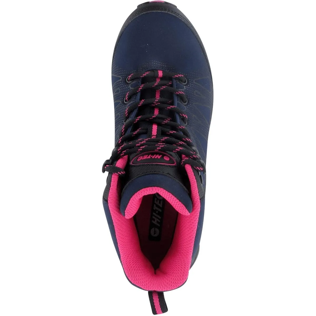 Hi-Tec Raven Mid Boots Navy/Magenta