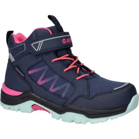 Hi-Tec Rush Boots Navy/Fuschia/Mint