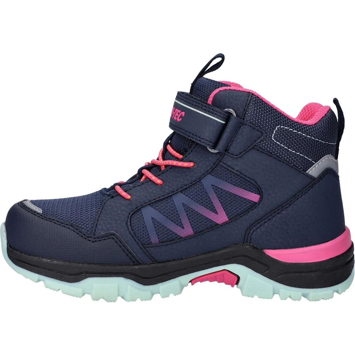 Hi-Tec Rush Boots Navy/Fuschia/Mint