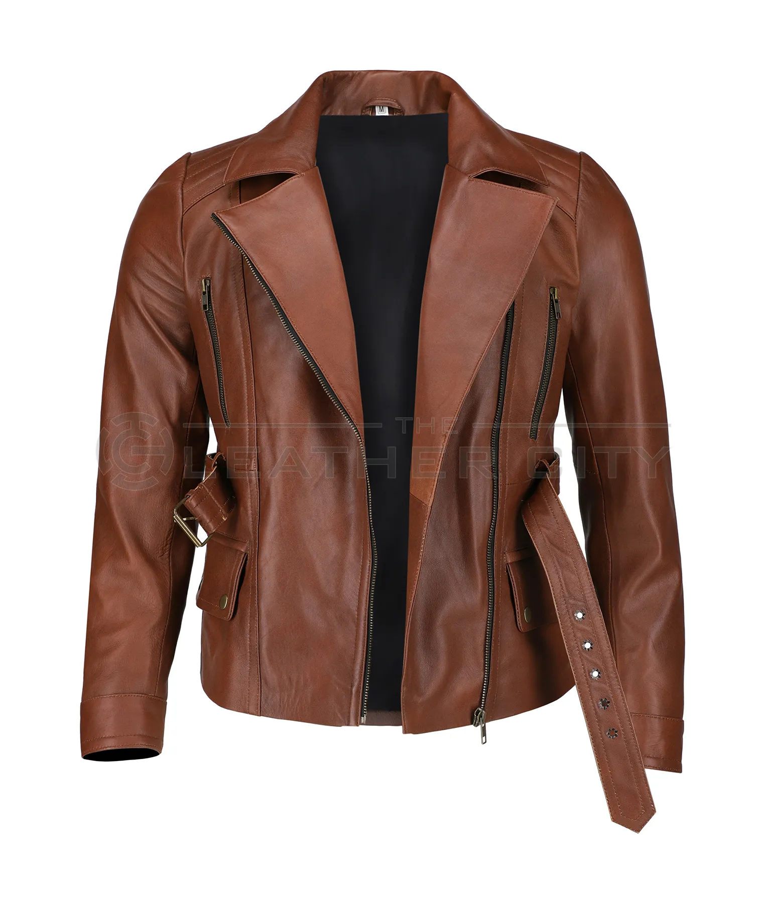 His Dark Materials Mrs.Coulter (Ruth Wilson) Leather Jacket | TLC