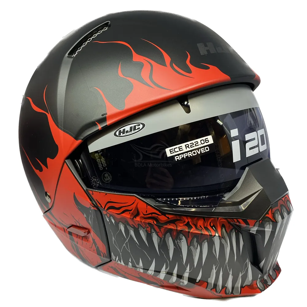 HJC I20 Scraw Helmet - Red