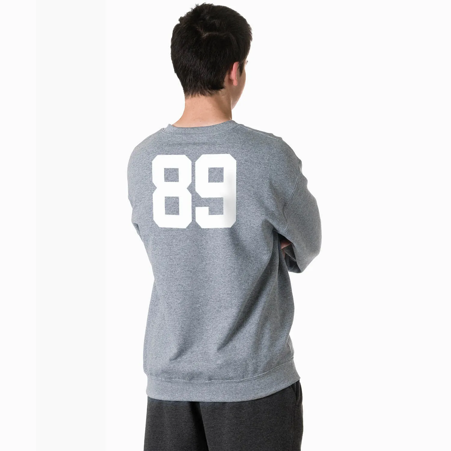 Hockey Crewneck Sweatshirt - American Flag 
