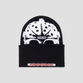 Hockey Hockski Mask Beanie Black