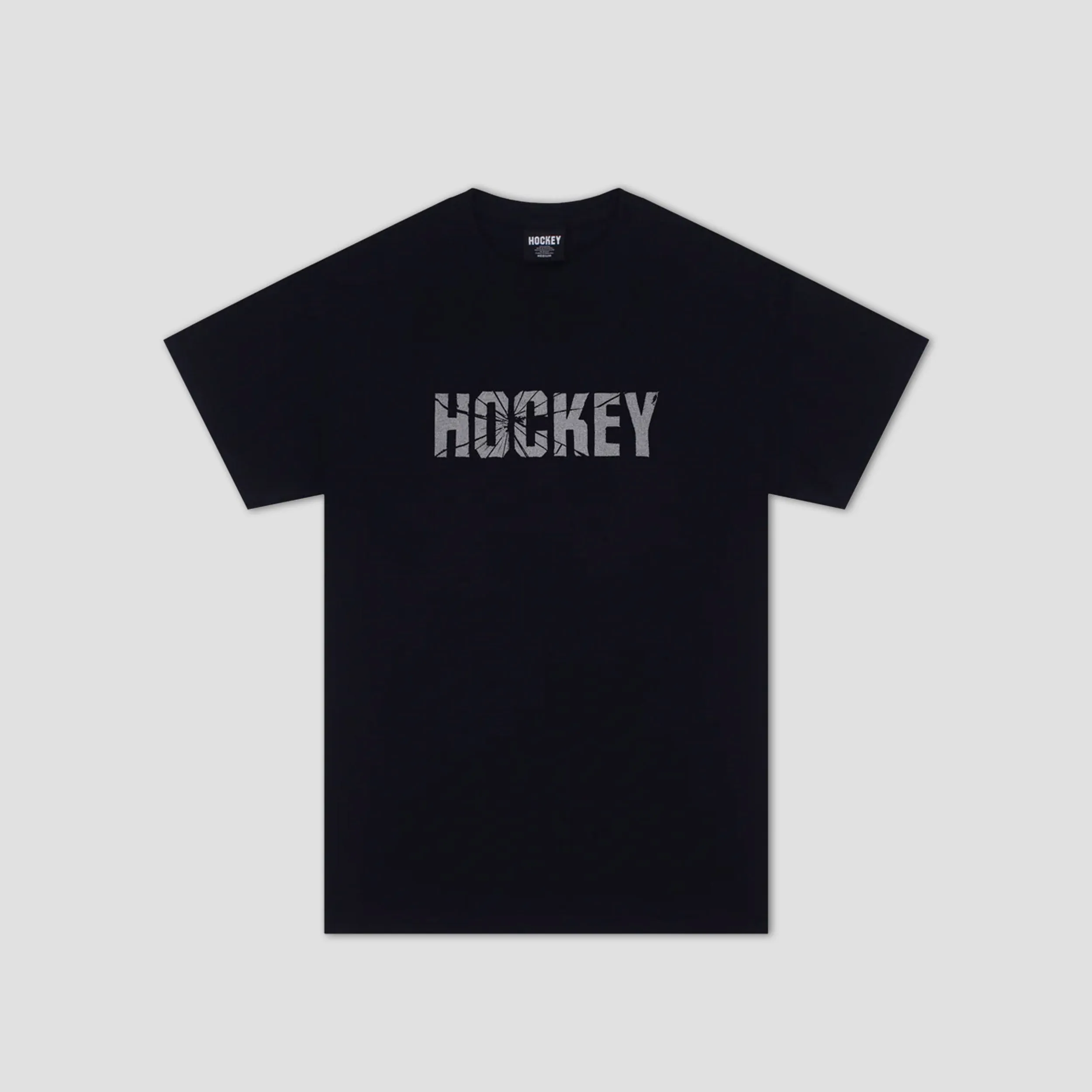 Hockey Shatter Reflective T-Shirt Black