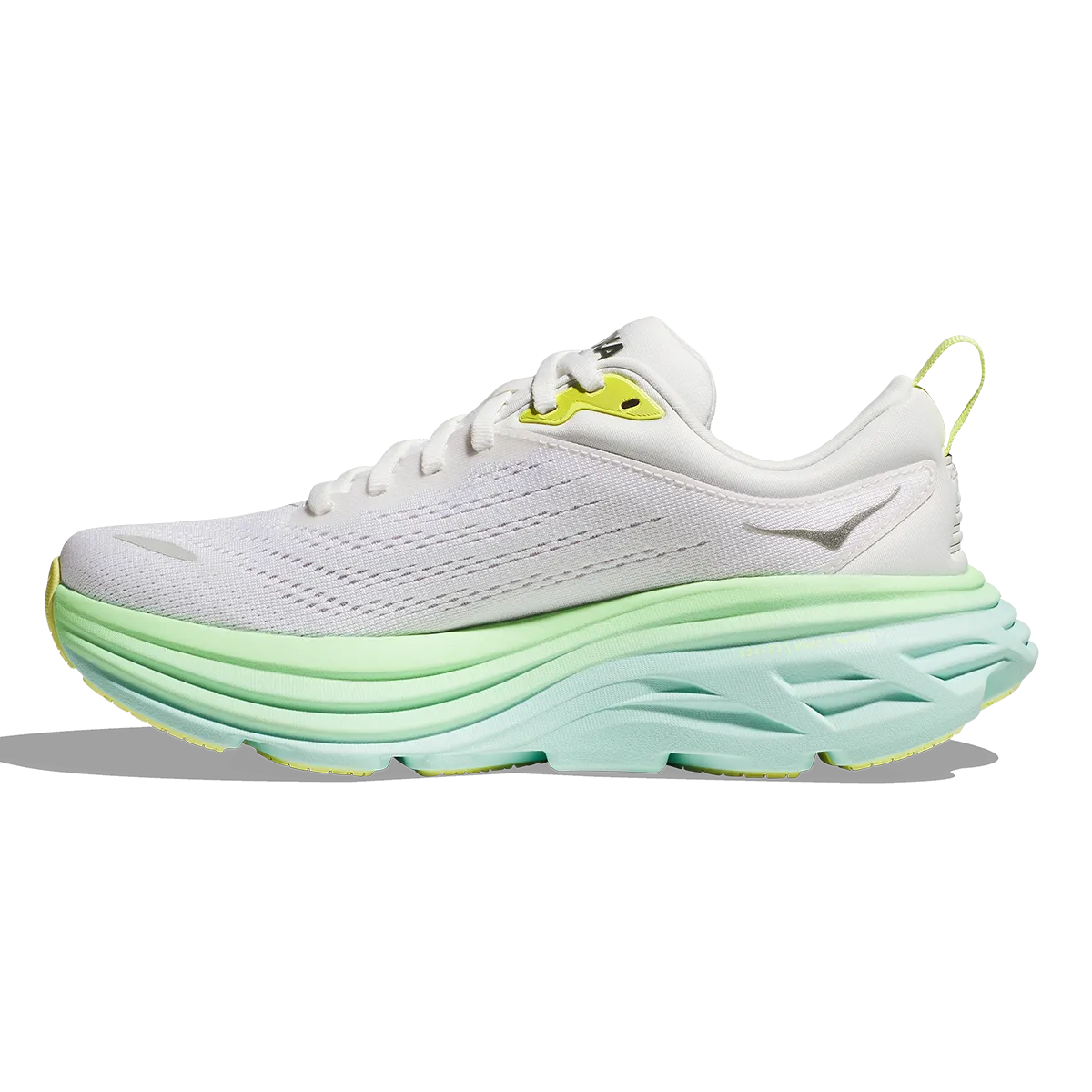Hoka Bondi 8 - Blanc De Blanc - Sunlit Ocean