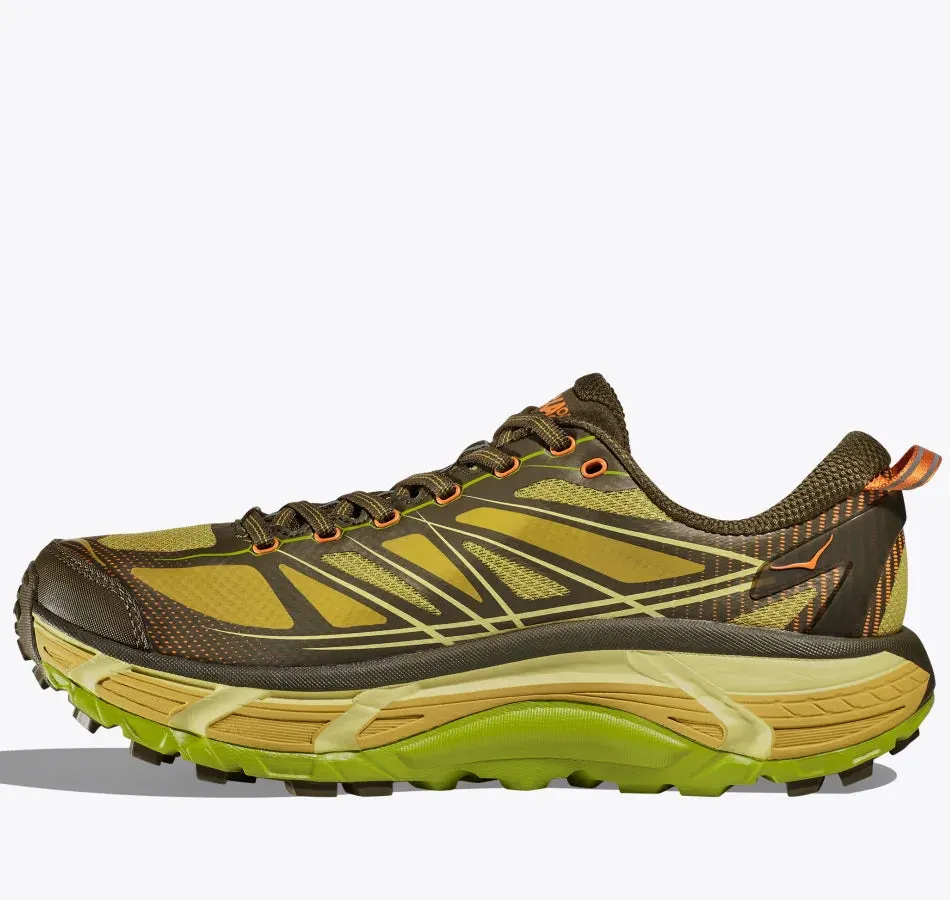 Hoka Mafate Speed 2 Origins Shoes Dark Olive / Golden Lichen