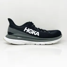 Hoka One One Mens Mach 4 1113528 BDSD Black Running Shoes Sneakers Size 9 D