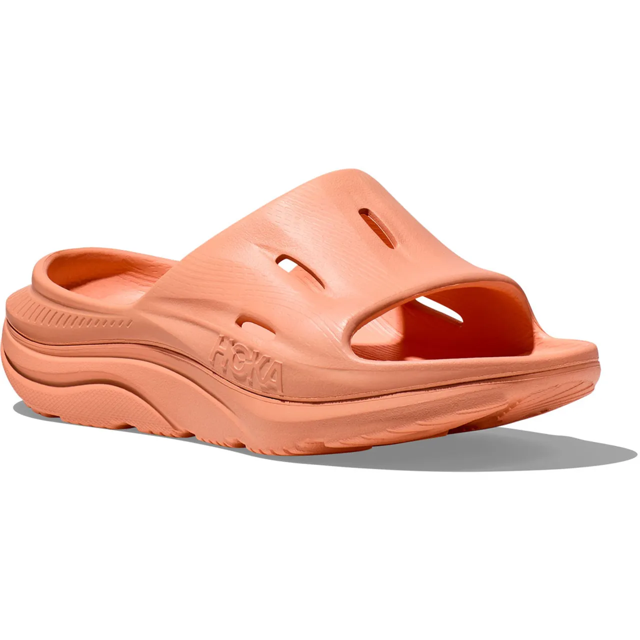 HOKA ONE ONE Unisex Ora Recovery Slide 3 - Papaya / Papaya