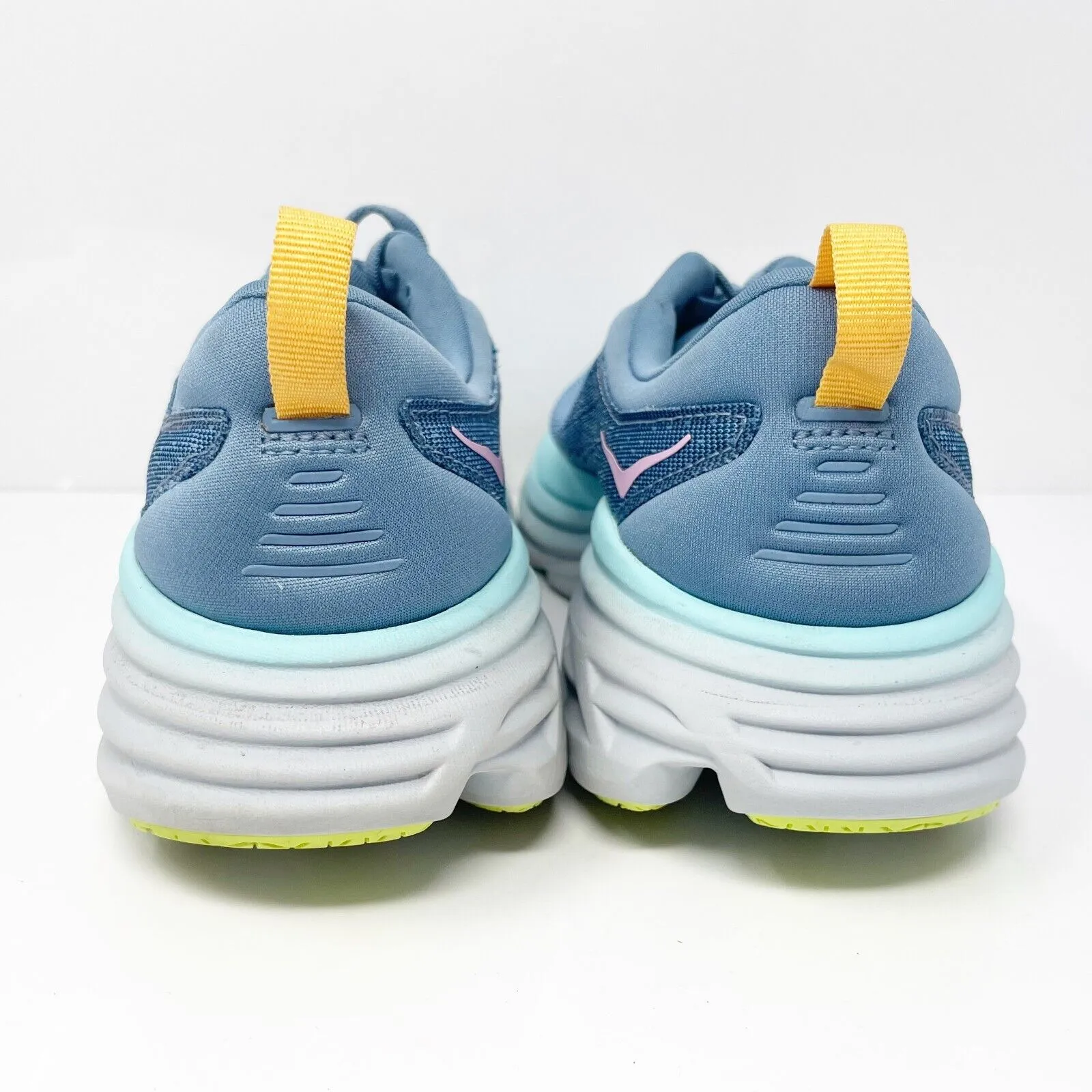 Hoka One One Womens Bondi 8 1127952 SSK Blue Running Shoes Sneakers Size 8 B