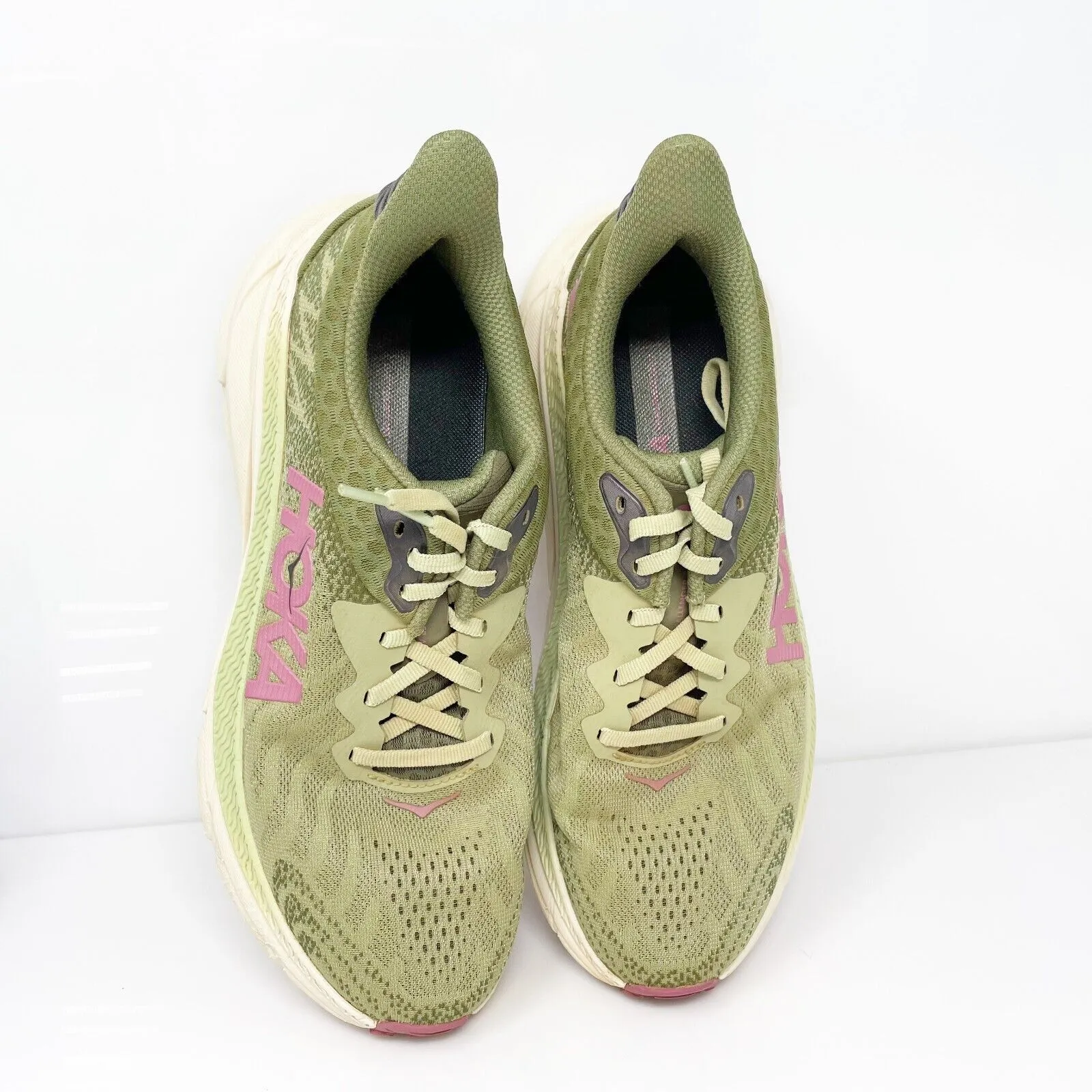 Hoka One One Womens Challenger ATR 7 1134498 Green Running Shoes Sneakers 8.5 B