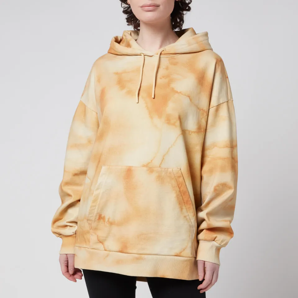 Holzweiler Women's Placebo Print Hoodie - Yellow Mix - XS | Coggles