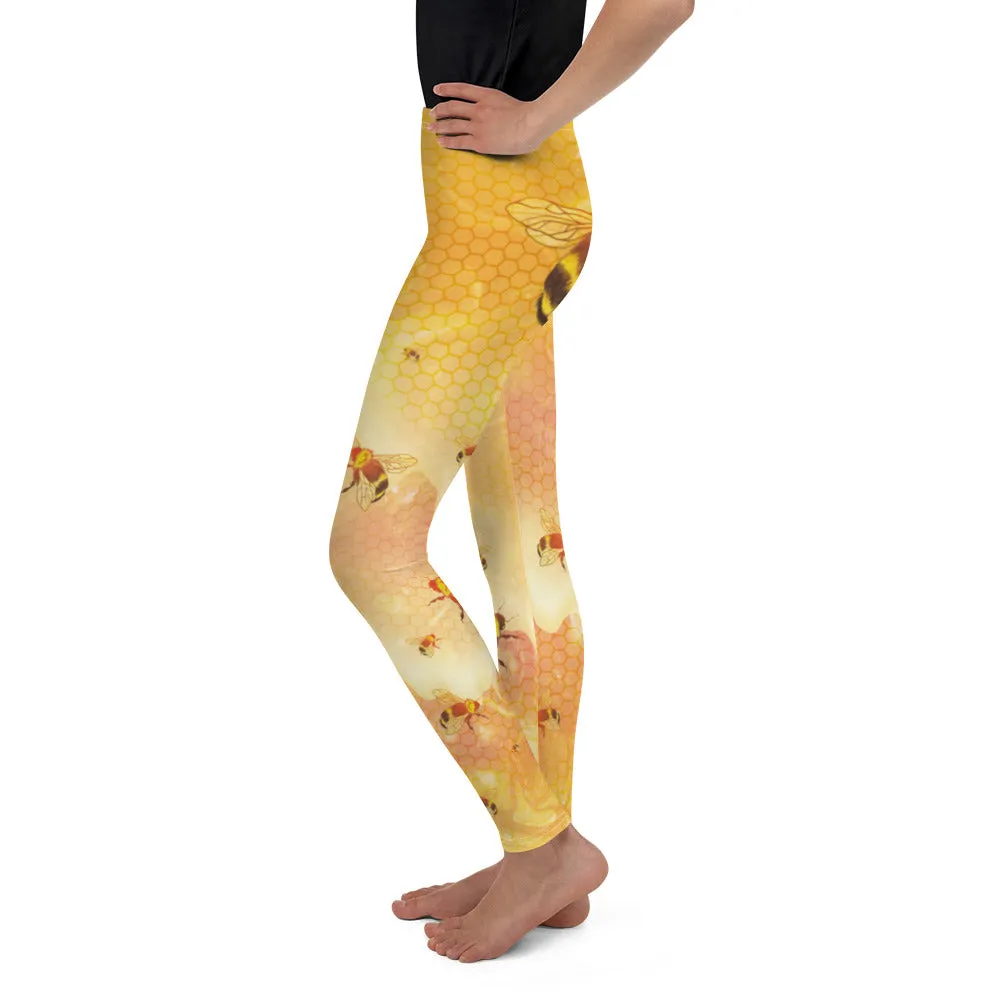 Honey Bee Youth Leggings