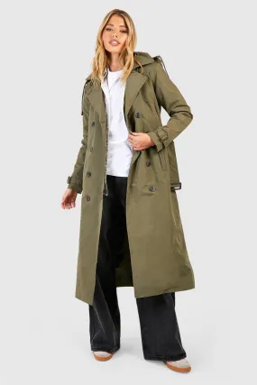 Hooded Trench Coat