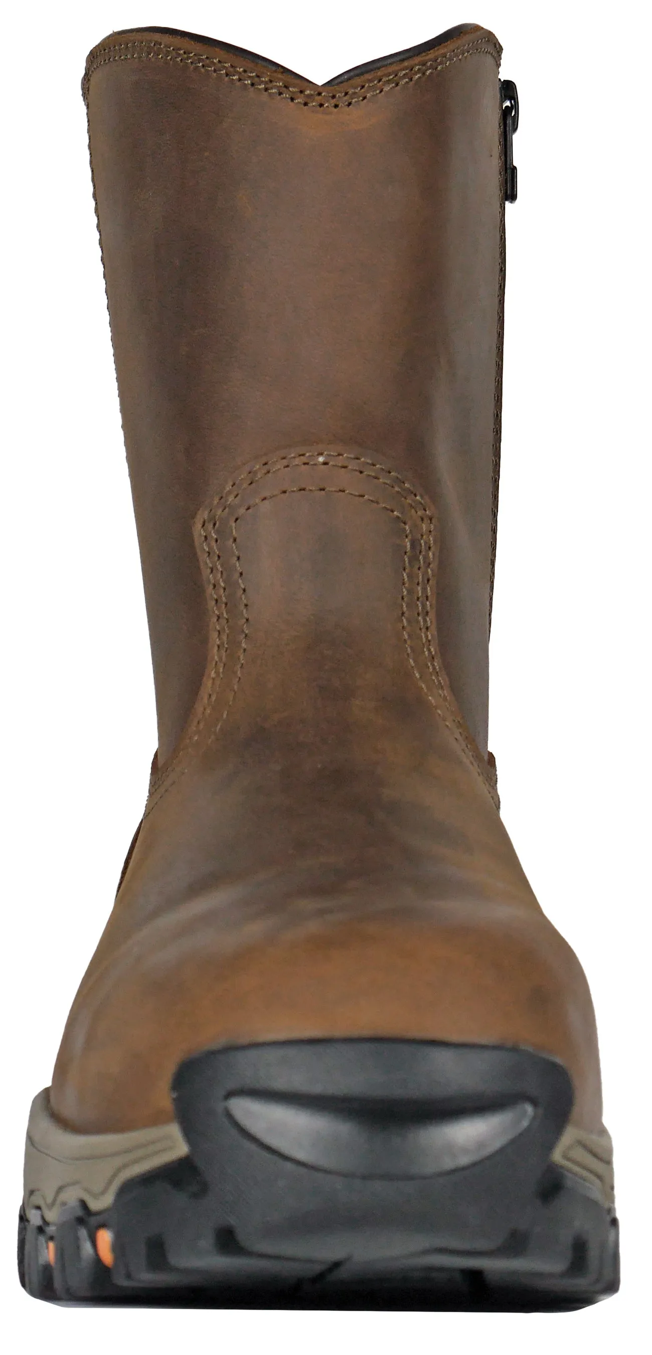 Hoss Boot 84012 Men's Recon 8 Composite Safety Toe Waterproof Side Zipper Wellington Work Boot