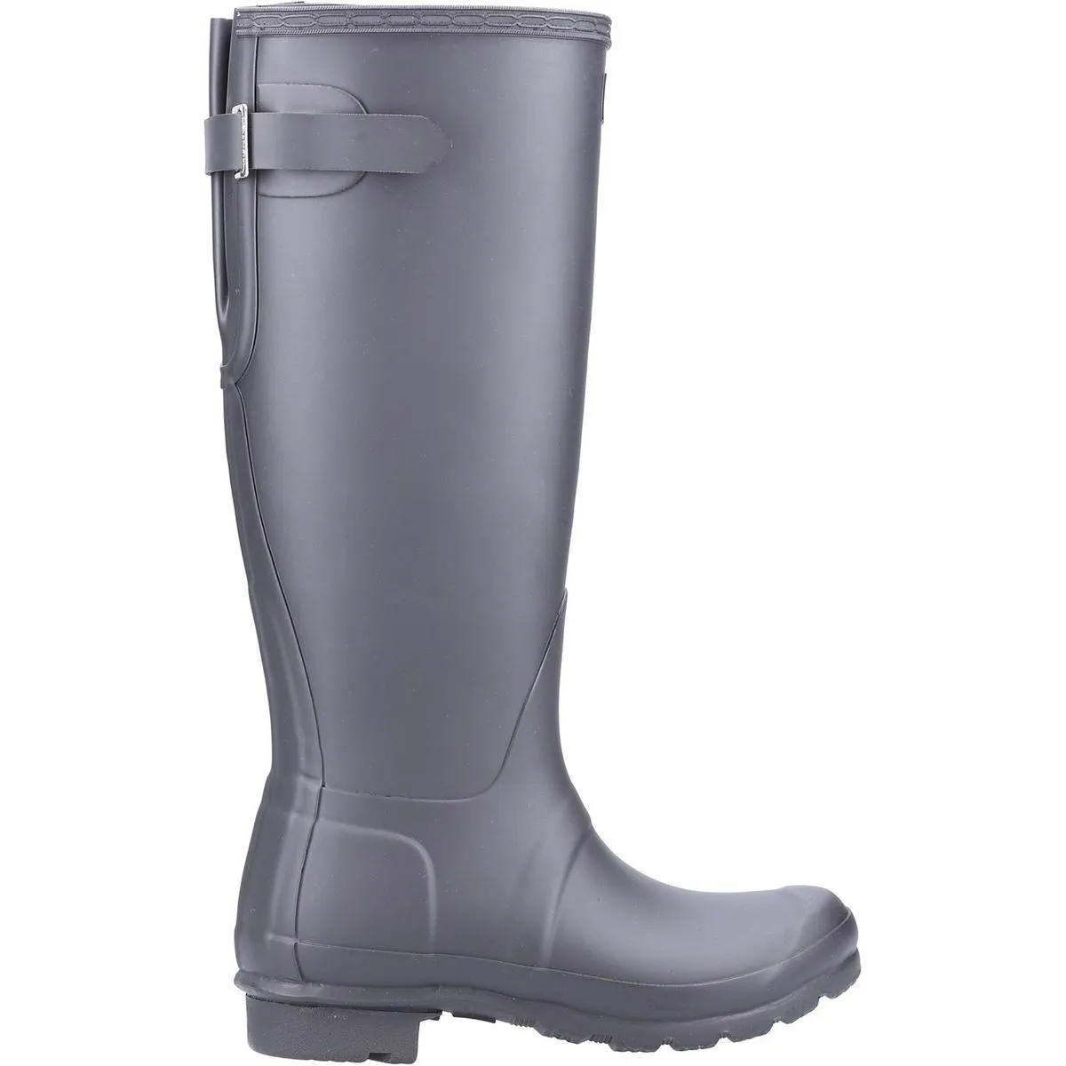 Hunter Original Tall Back Adjustable Wellington Boots Black