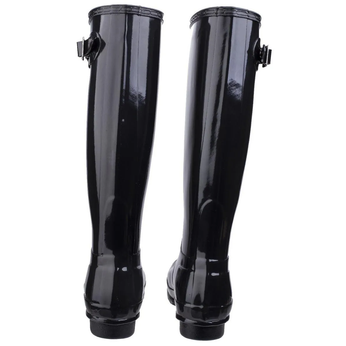 Hunter Original Tall Gloss Wellington Boots Black