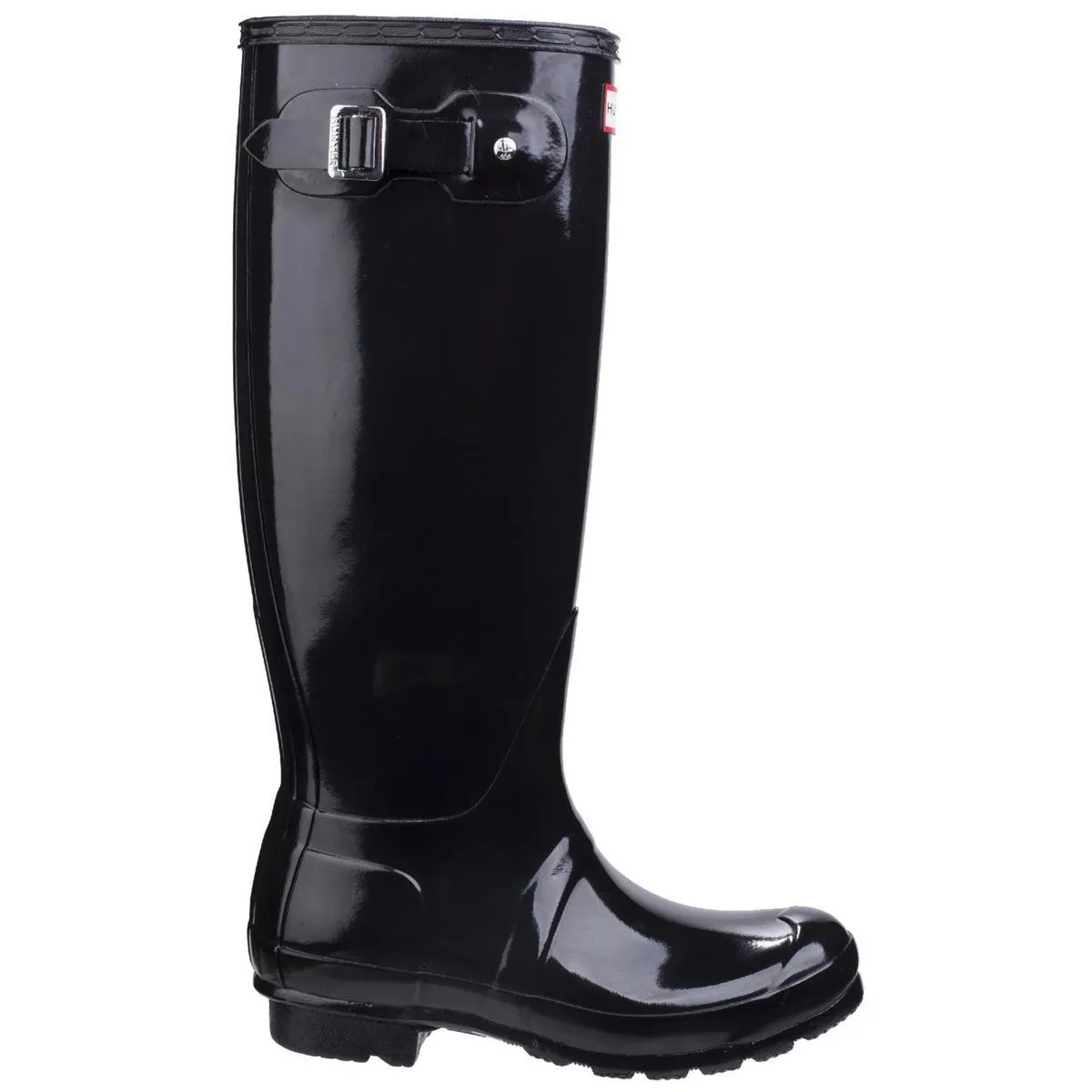 Hunter Original Tall Gloss Wellington Boots Black