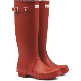 Hunter Original Tall Wellington Boots Military Red