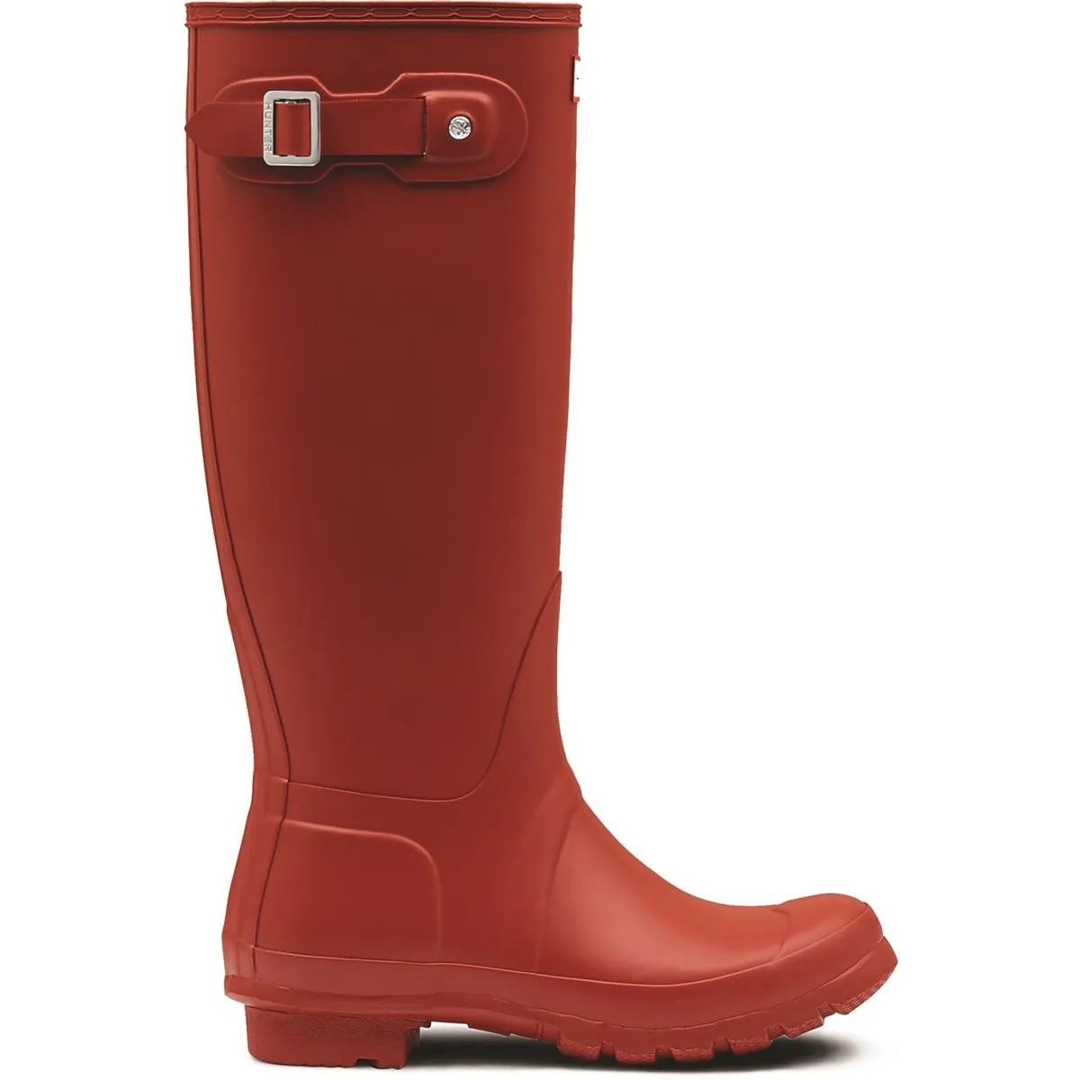 Hunter Original Tall Wellington Boots Military Red