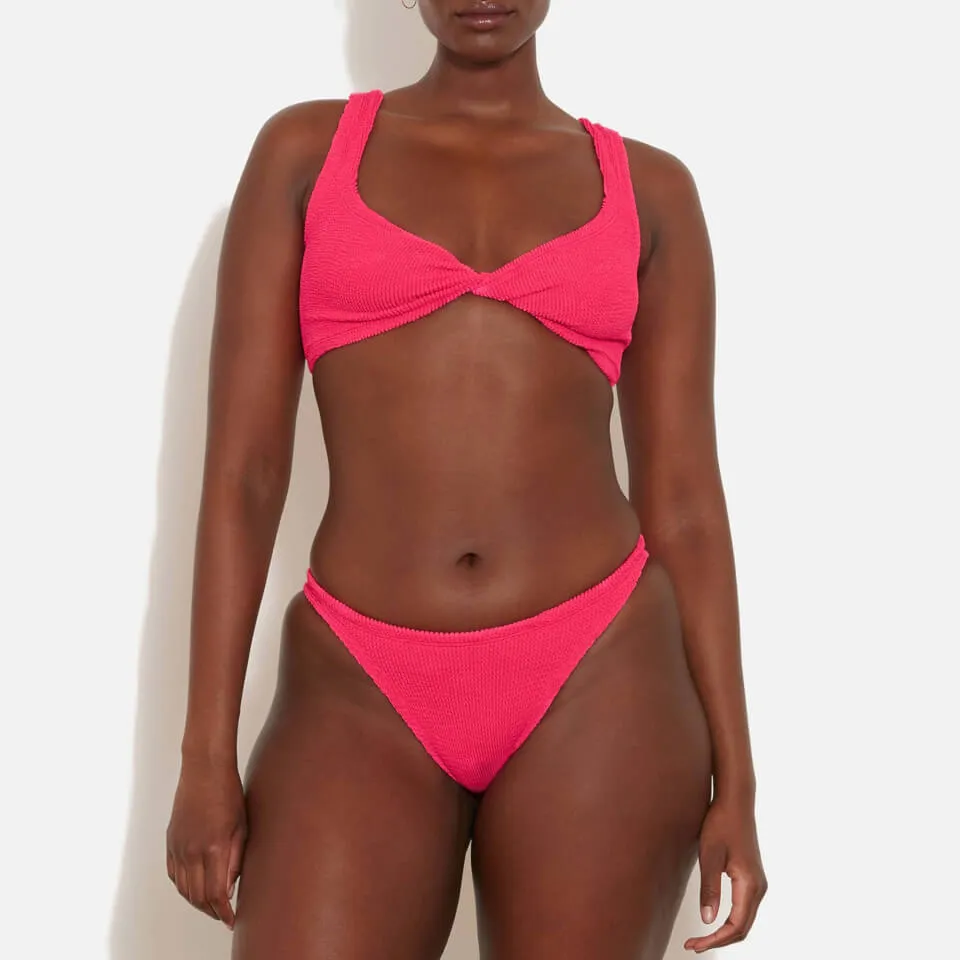Hunza G Juno Seersucker Bikini | Coggles