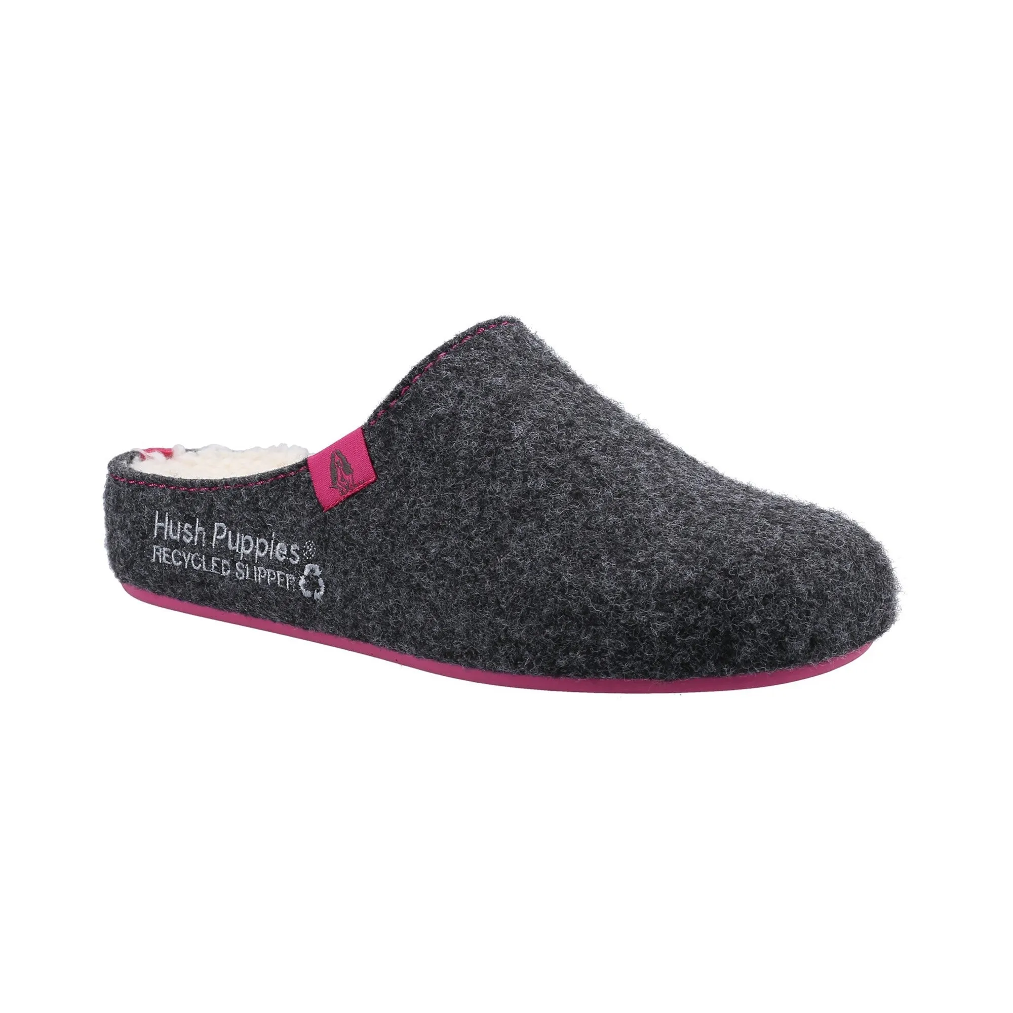 Hush Puppies The Good Slipper Womens - Charcoal