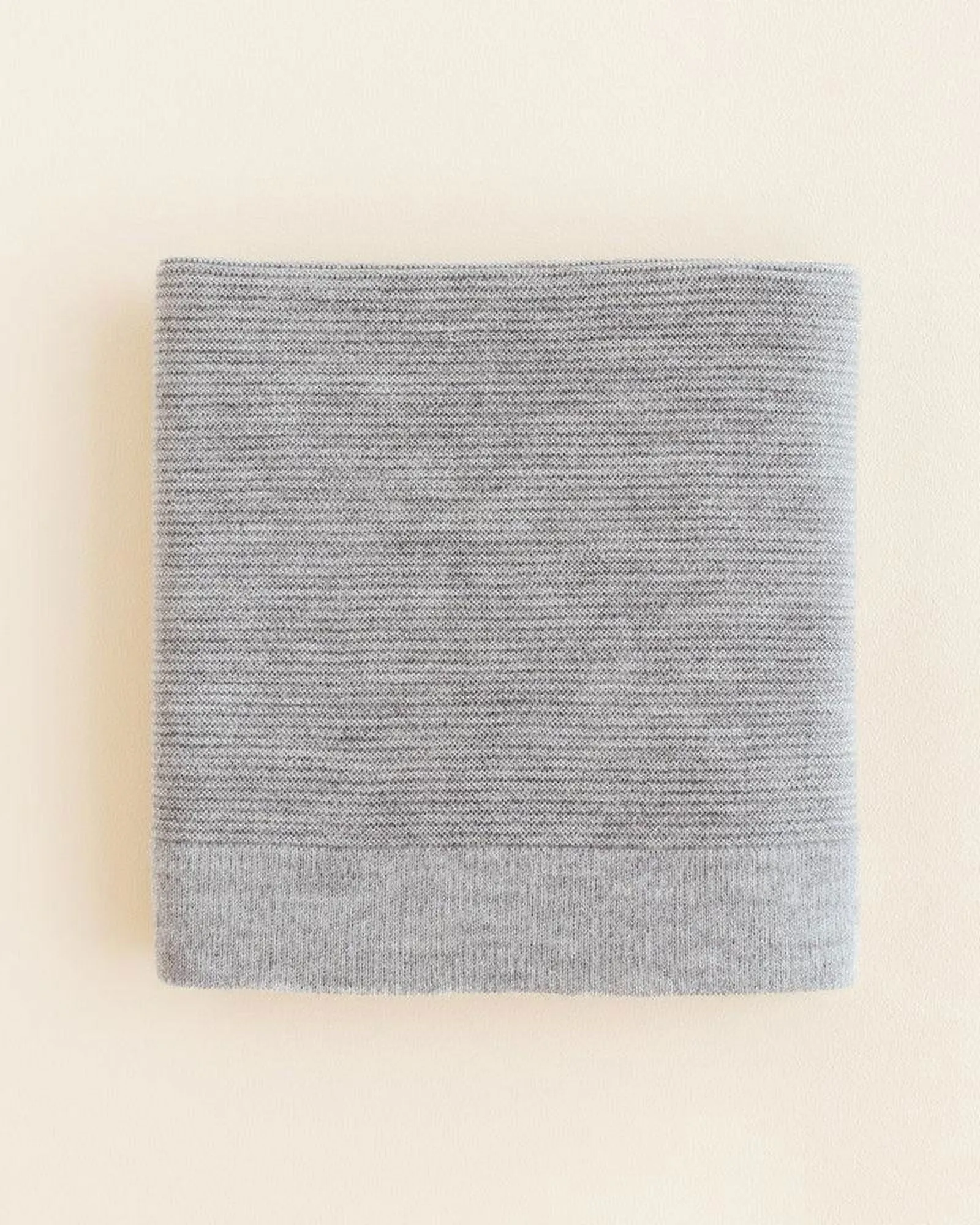 Hvid Blanket Gust Grey Melange