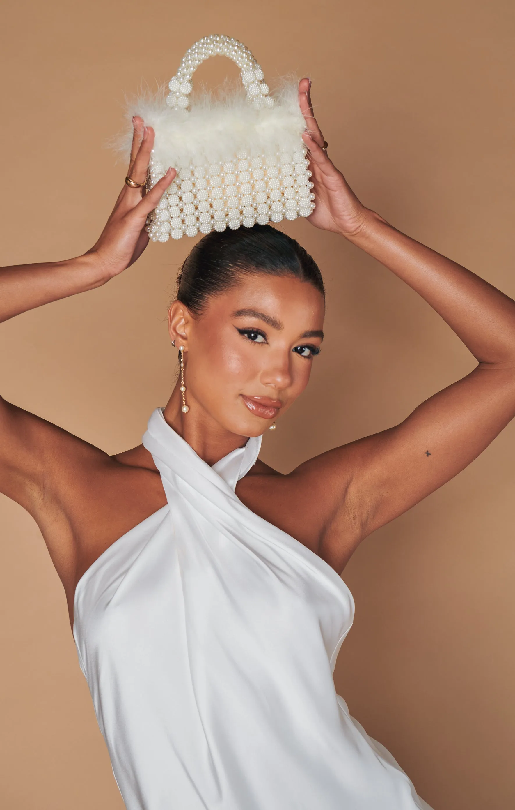 I Do Bag ~ Ivory Beaded