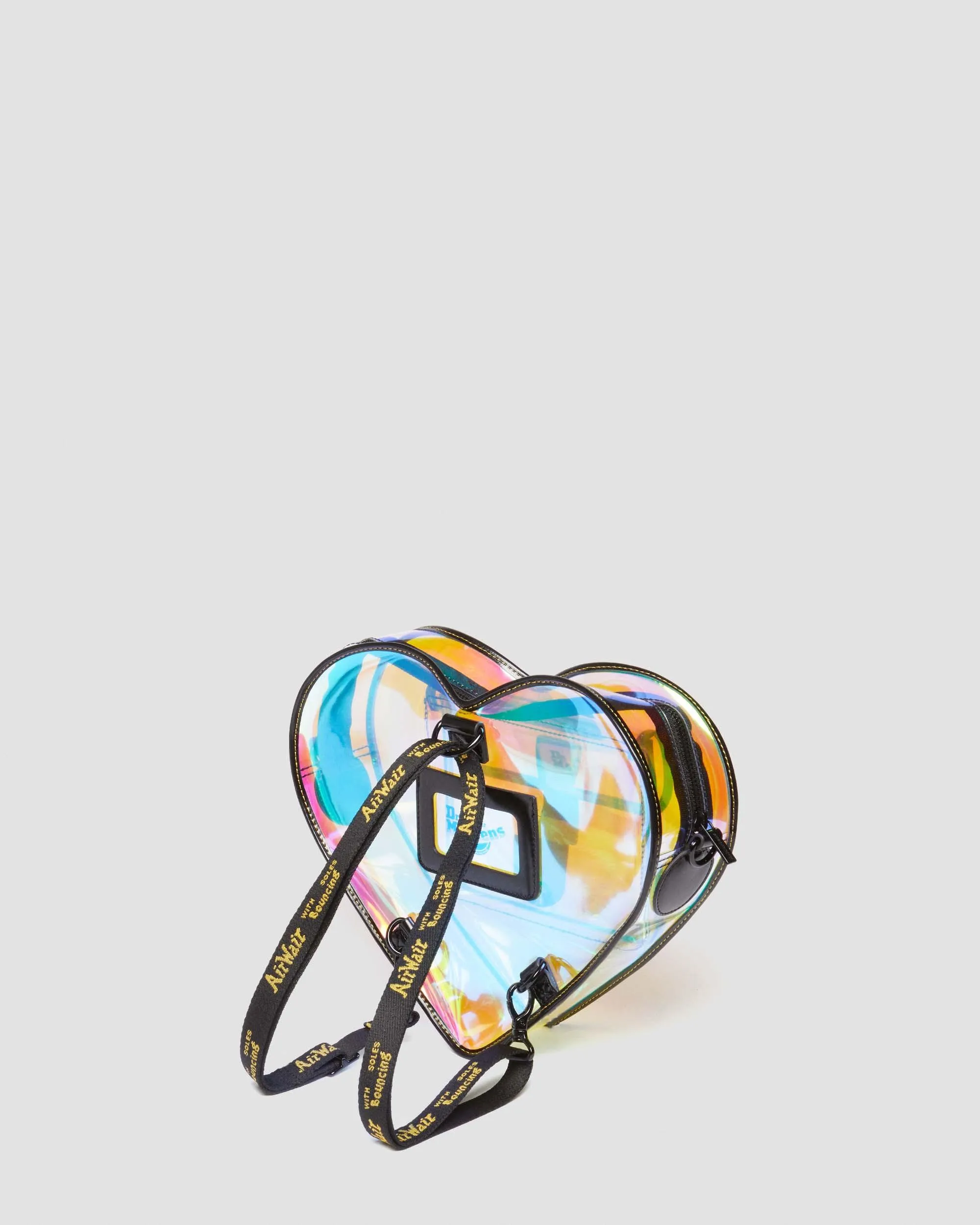 Iridescent PU Heart Shaped Bag