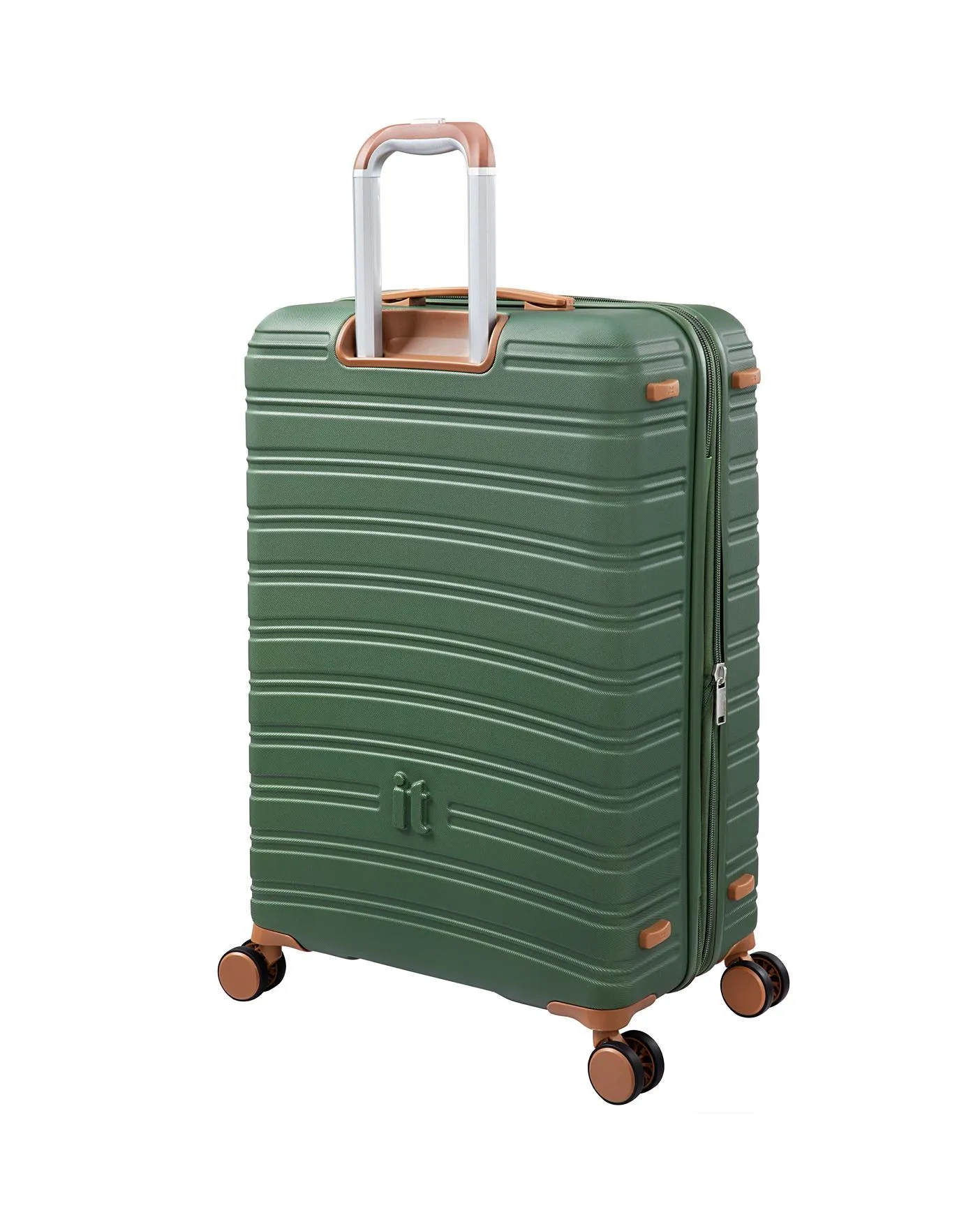 IT Luggage Fusional Green Tea Large Hardshell Suitcase with TSA Lock