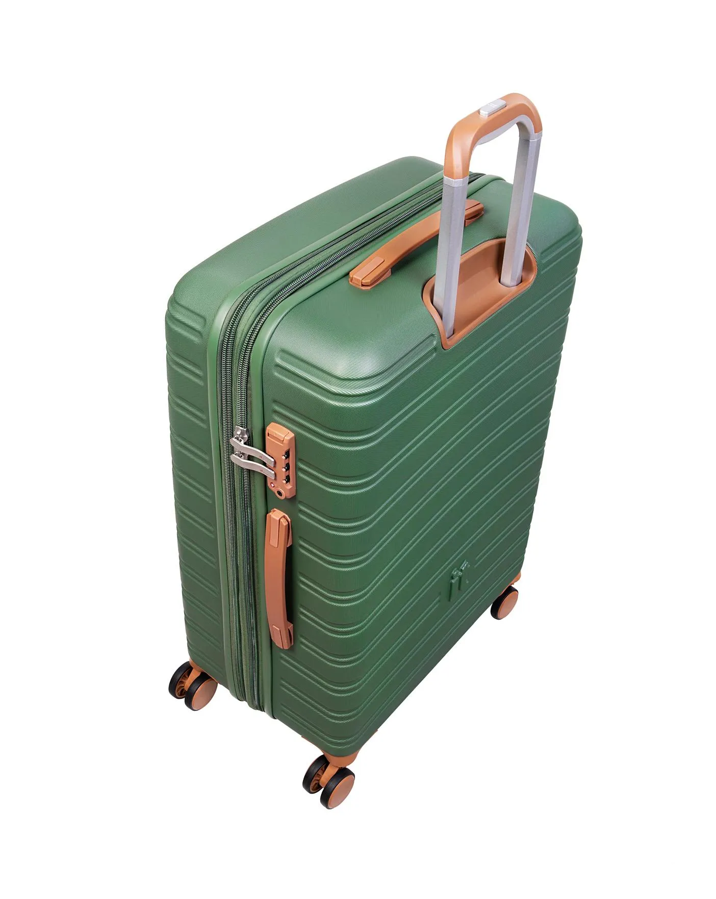 IT Luggage Fusional Green Tea Large Hardshell Suitcase with TSA Lock
