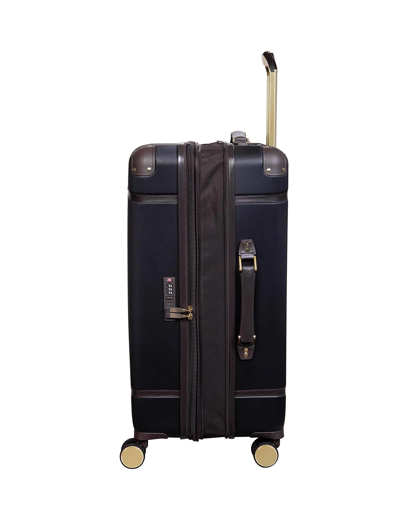 IT Luggage Superiority Black 3pc Suitcase Set with TSA Lock