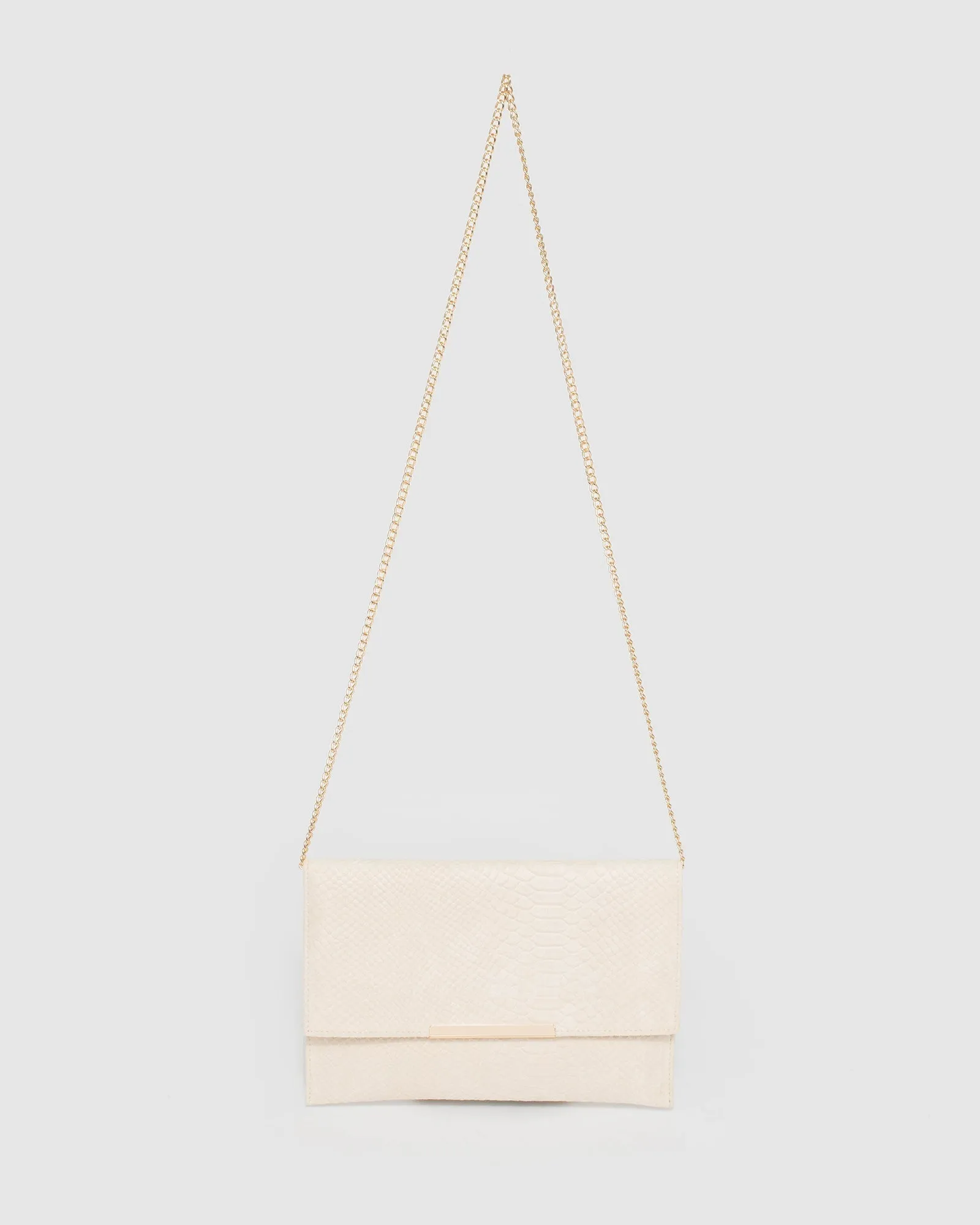 Ivory Primrose Clutch Bag