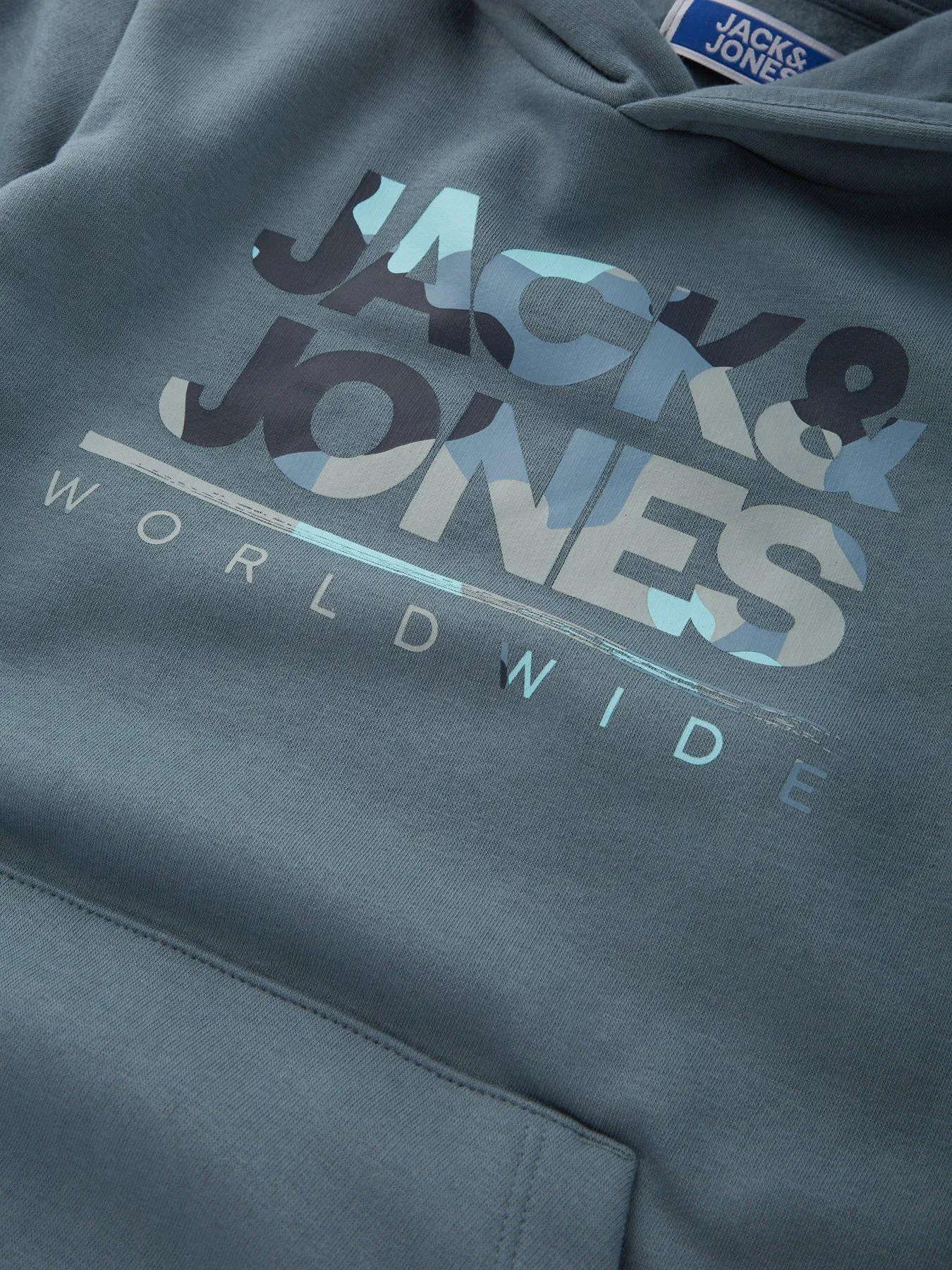 Jack & Jones Junior Boys Luke Sweat Hoodie - Goblin Blue